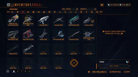  warframe how to get more weapon slots/irm/modelle/riviera suite